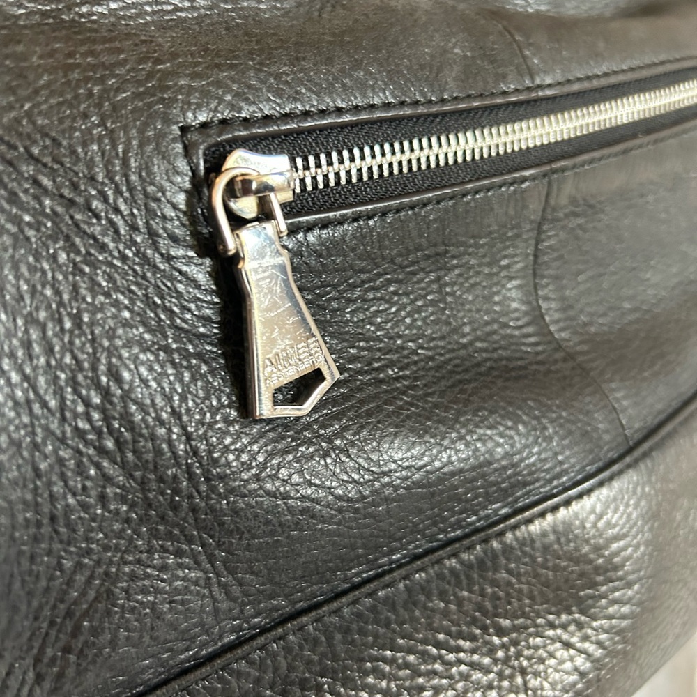 Aimee Kestenberg Black Quilted Leather Shoulder Bag with Tassel - Picture 7 of 12